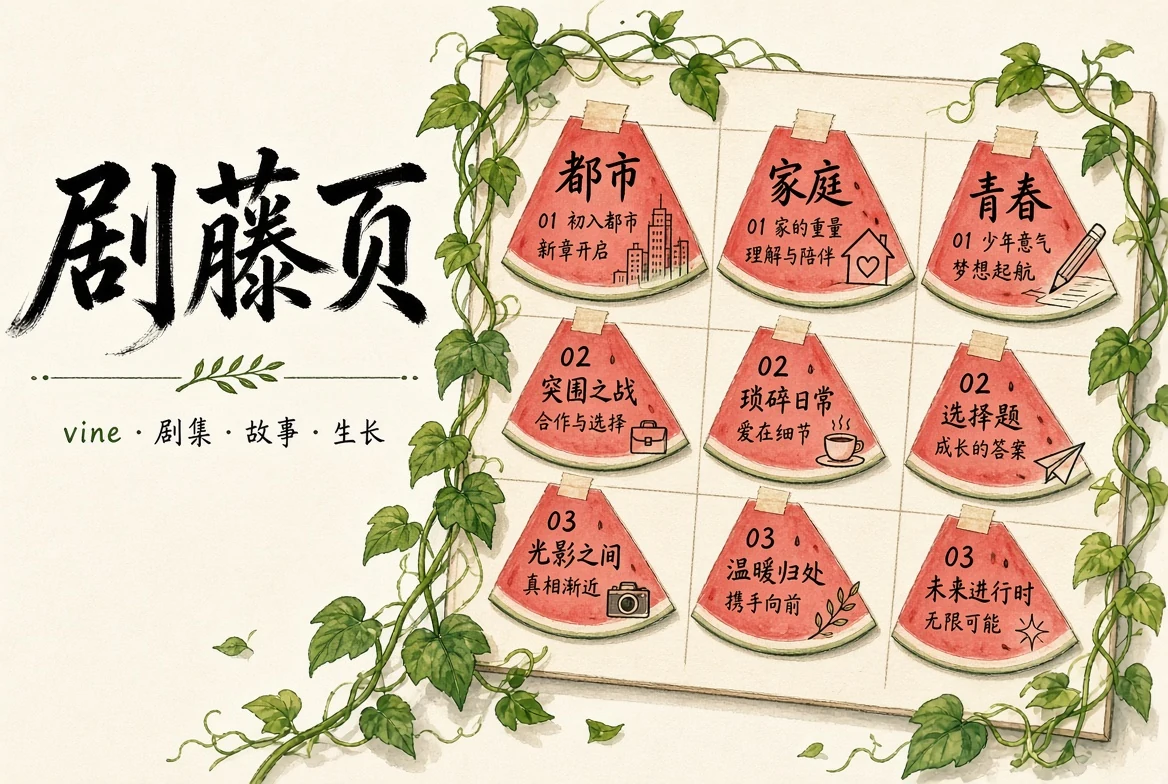 剧藤页内容导览